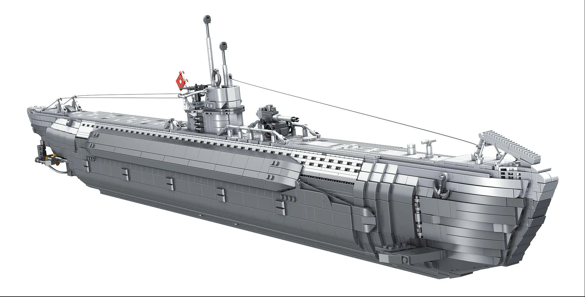 00960 Submarine "Das Boot" - Brick System Model Kit - Image 2