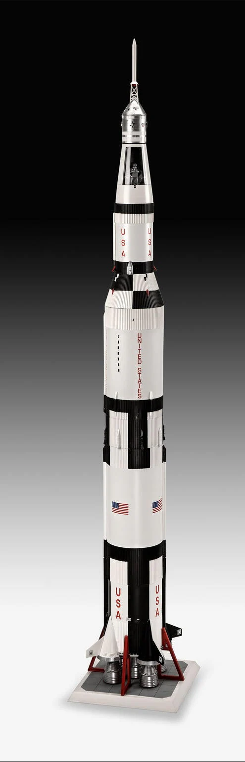 Apollo 11 Saturn V Rocket Model Kit - Image 2
