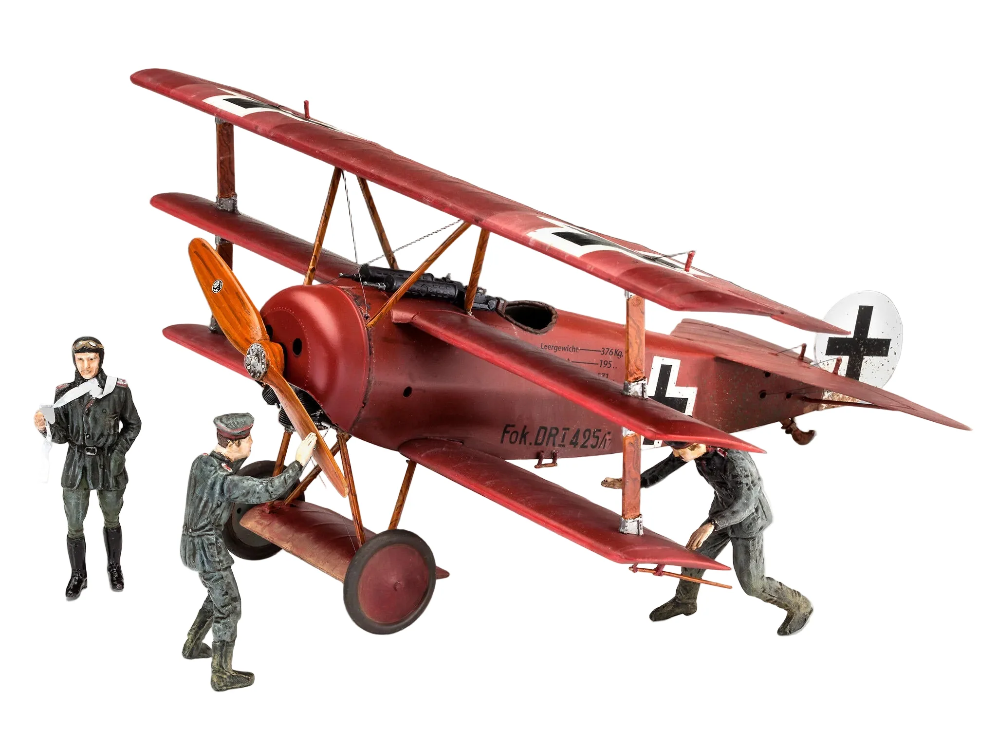 German Fokker Triplane DR.1 75yr Plastic Model Kit