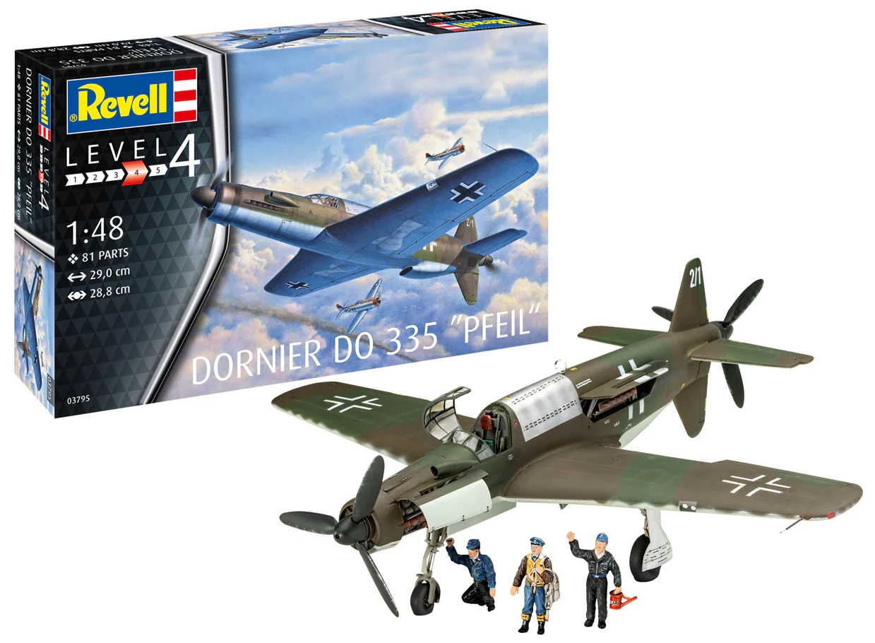 03795 Do335 "Pfeil" Model Kit