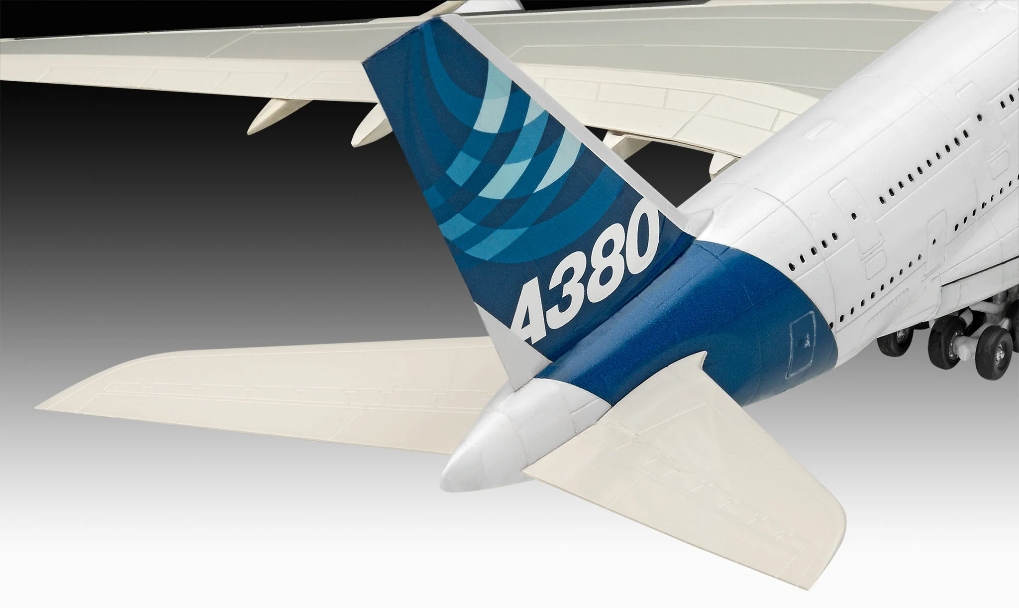 03808 Airbus A380 (1:288 Scale) Model Kit - Image 6