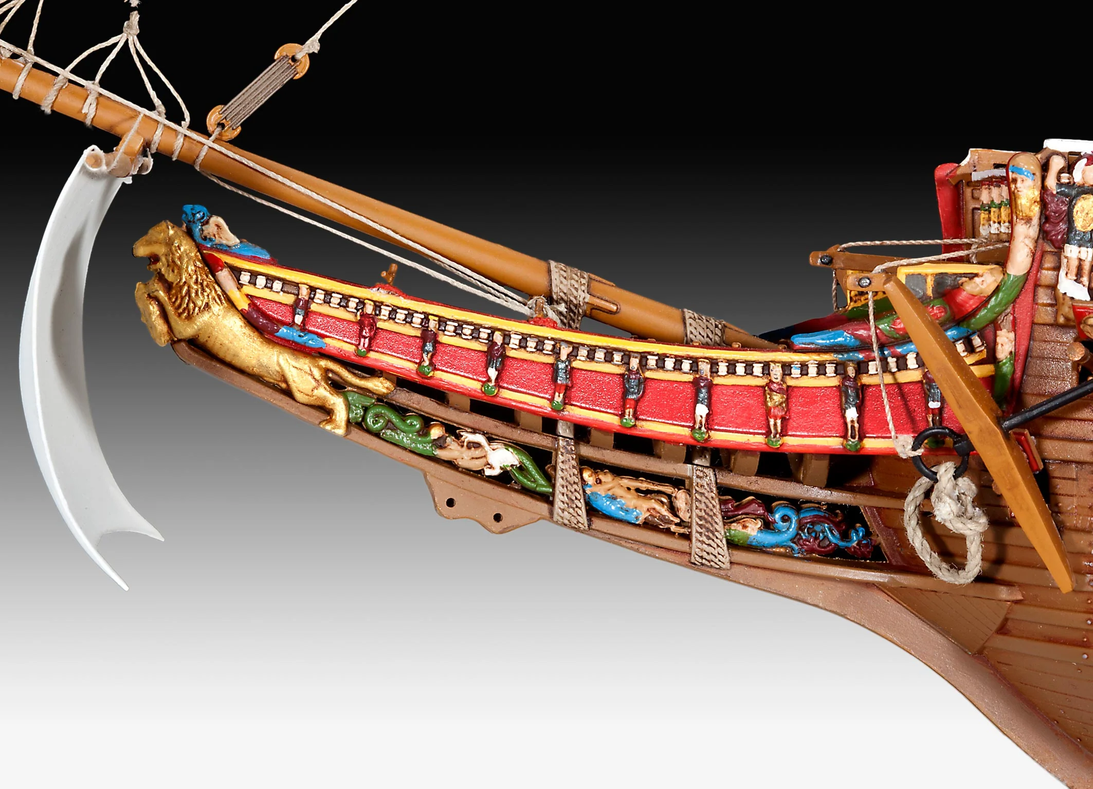 05414 Swedish Regal Warship "Vasa" Model Kit - Image 6