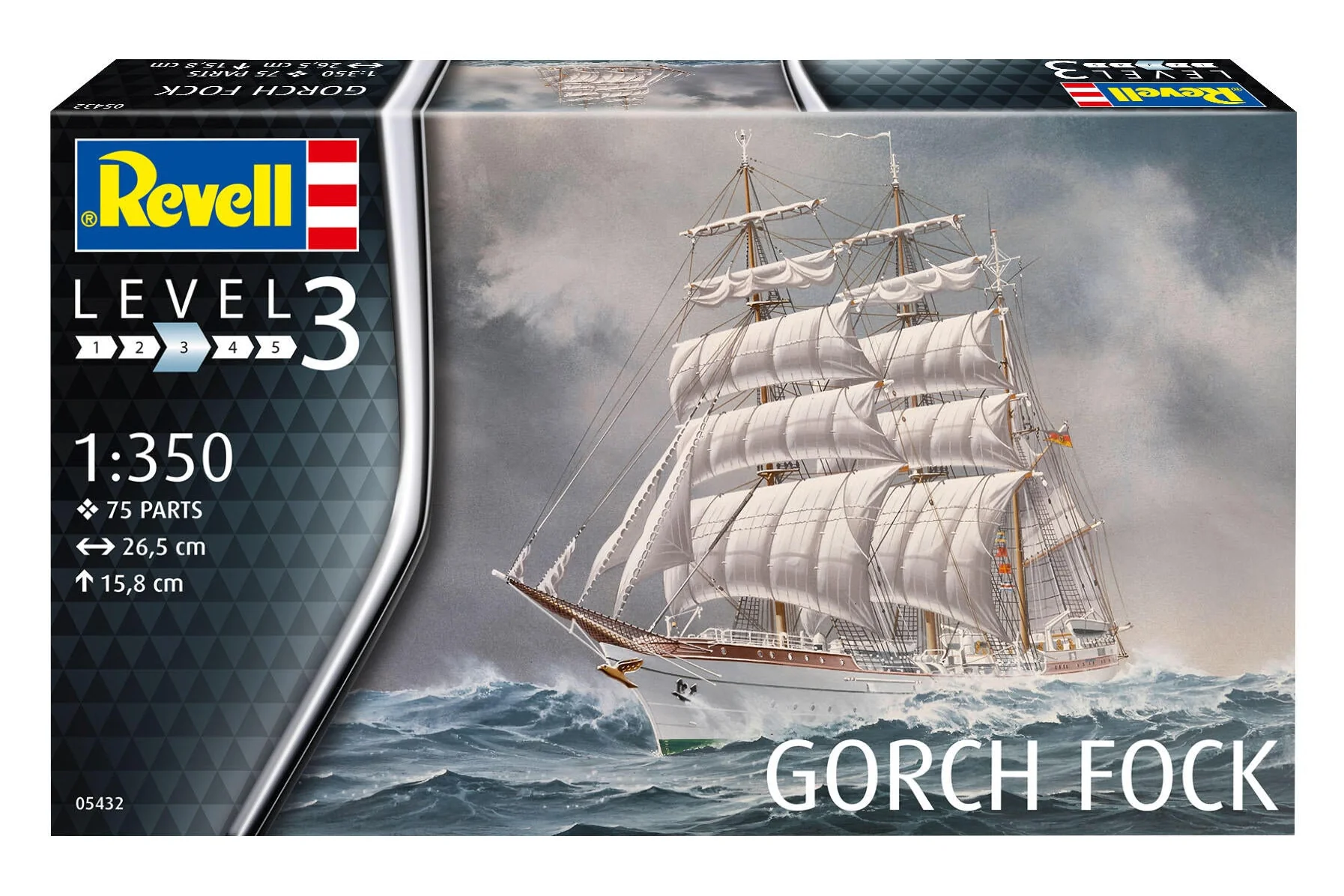 Gorch Fock Model Kit - Image 6