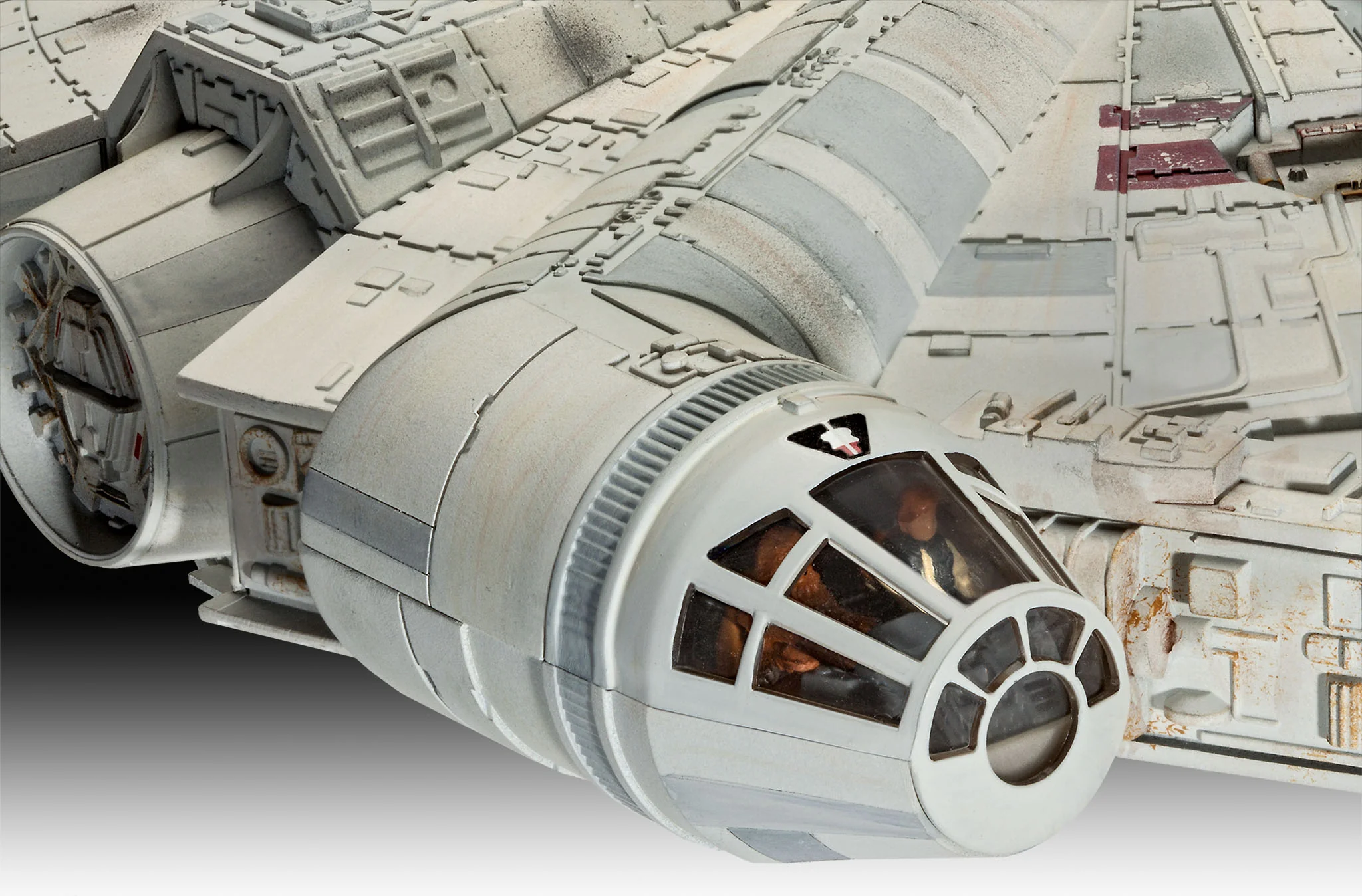 06718 Star Wars Millennium Falcon (Episode IV) (1:72 Scale) Model Kit - Image 6