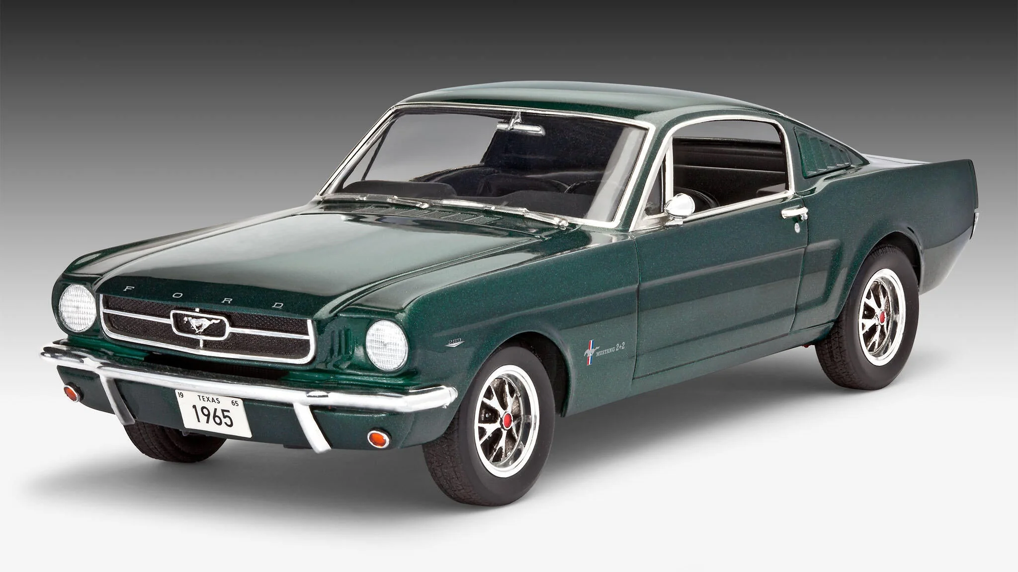 1965 Ford Mustang 2+2 Fastback Model Kit - Image 2