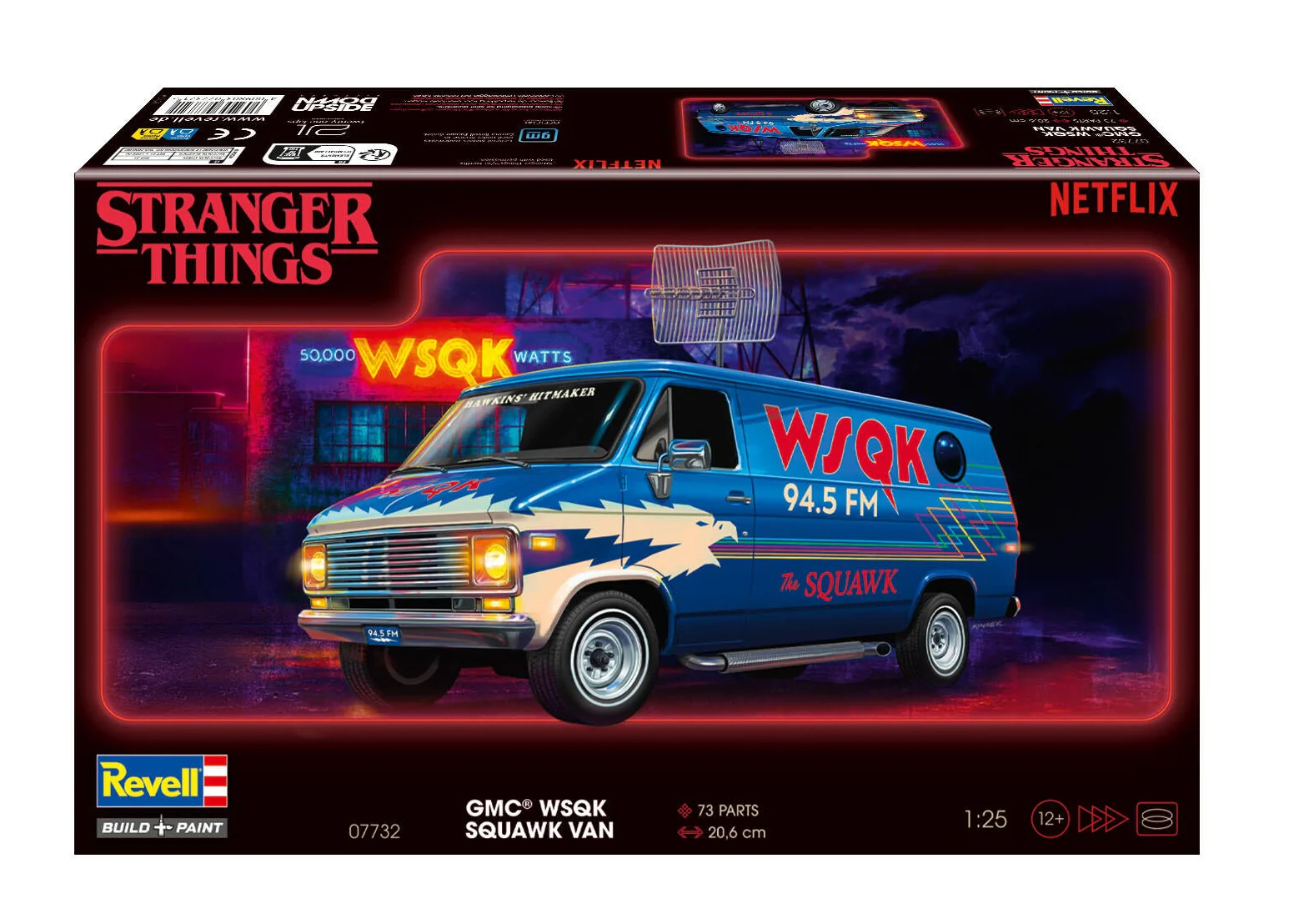 07732 Car "Stranger Things" Model Kit - Image 8