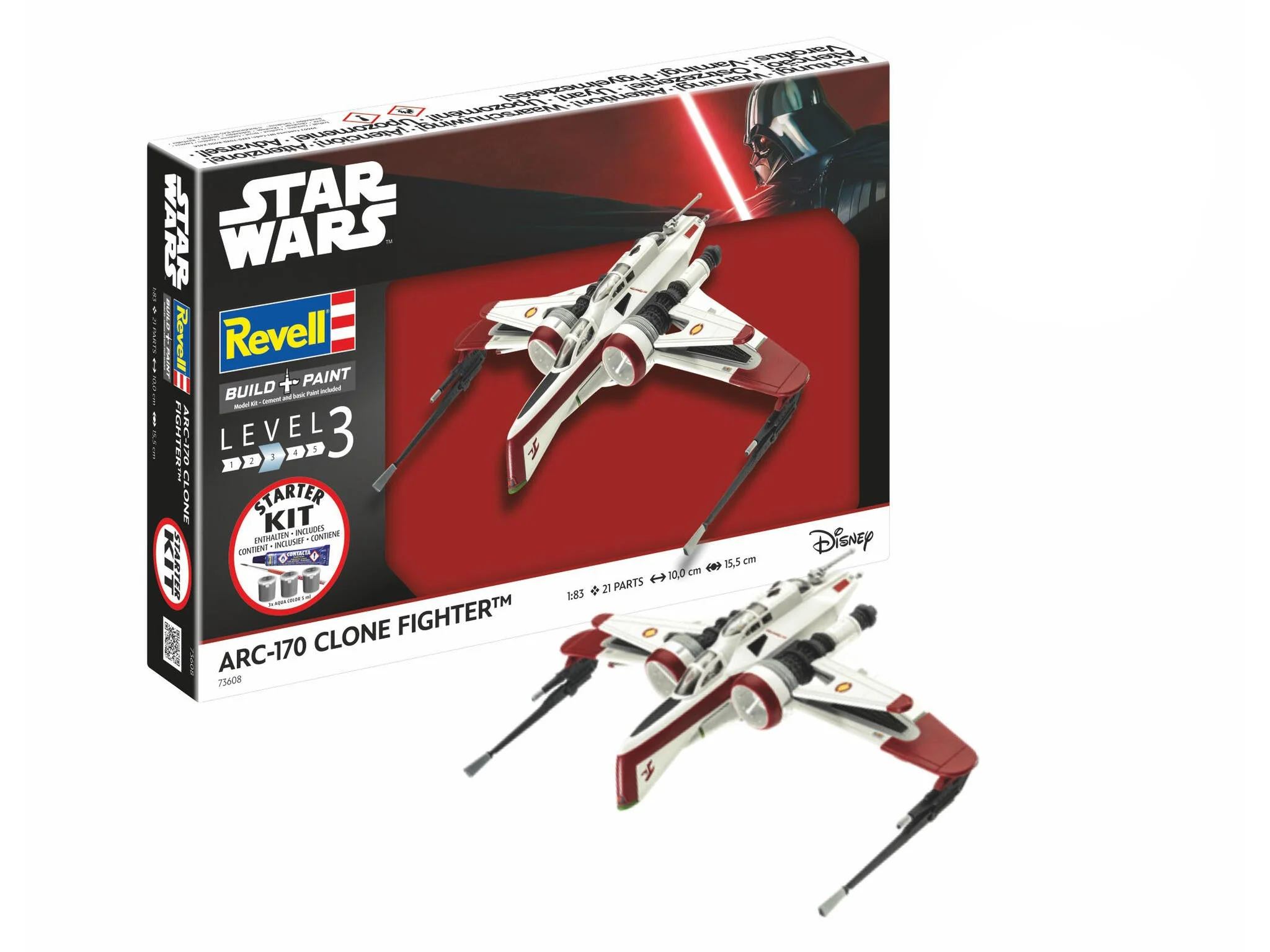 Star Wars ARC-170 Fighter Starter Kit
