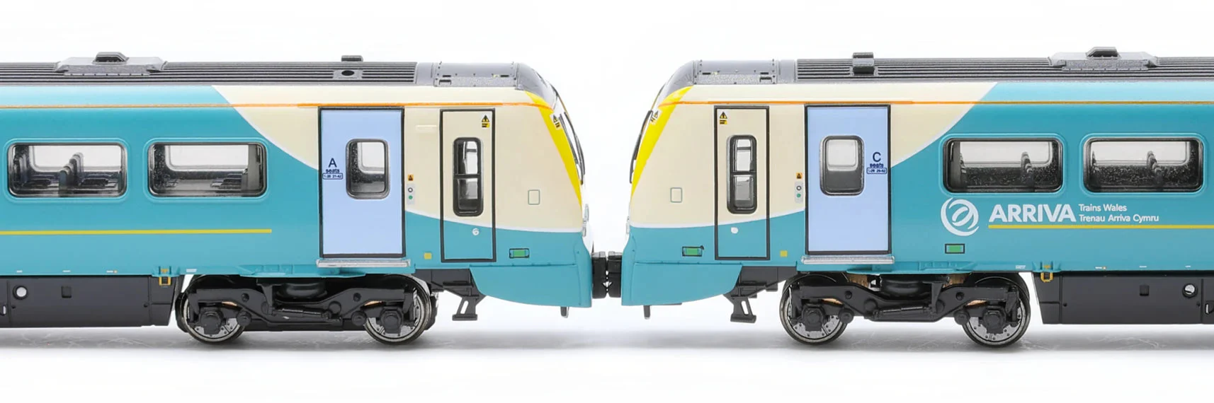 RT-N-175-ATW-102A Class 175 - Arriva Train Wales livery (N/2mm) 3-car DMU - Image 4