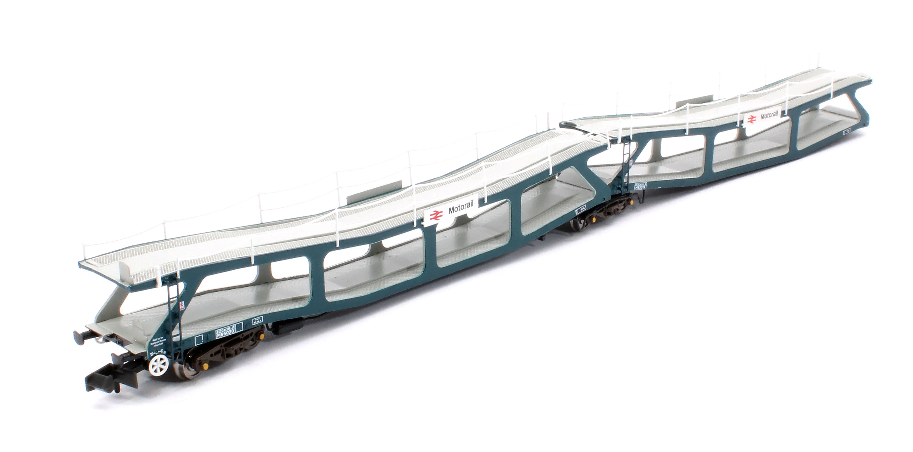 RT-N-CAR4-101B Quad Set Cartic-4 Car Carrier - BR Motorail Blue (Set B) - Image 7