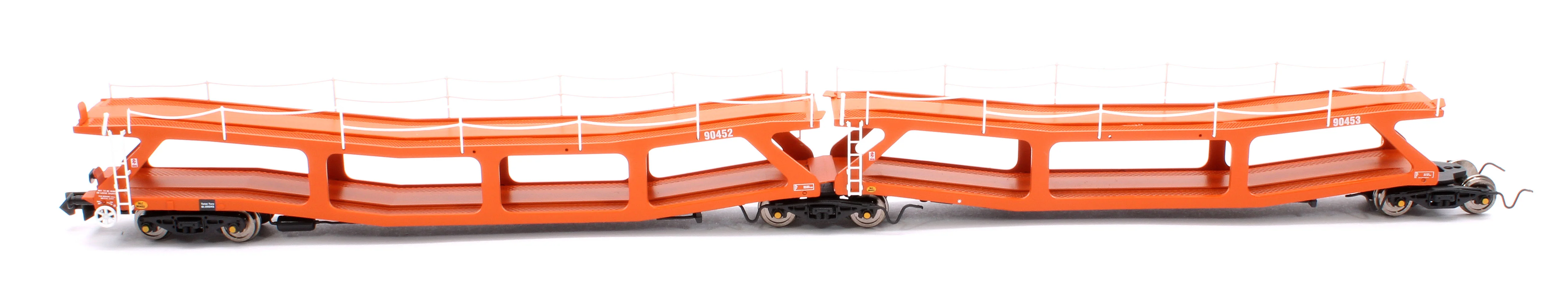 RT-N-CAR4-103B Quad Set Cartic-4 Car Carrier - Silcock and Collings Orange (Set B) - Image 3