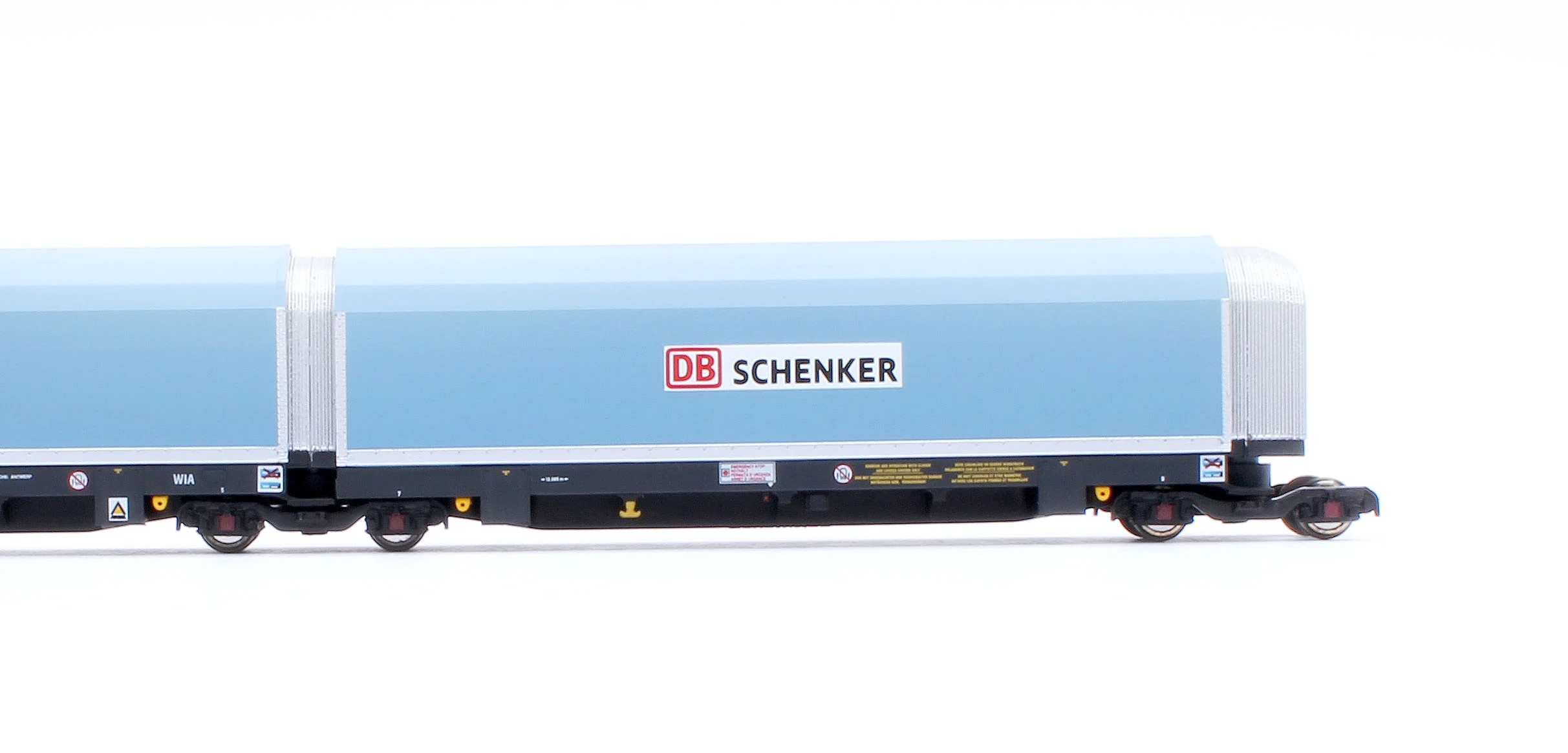 N/2mm 5-car Arbel WIA car carrier with DB Schenker branding. Wagon number 85 70 4971 015-8 - Image 5