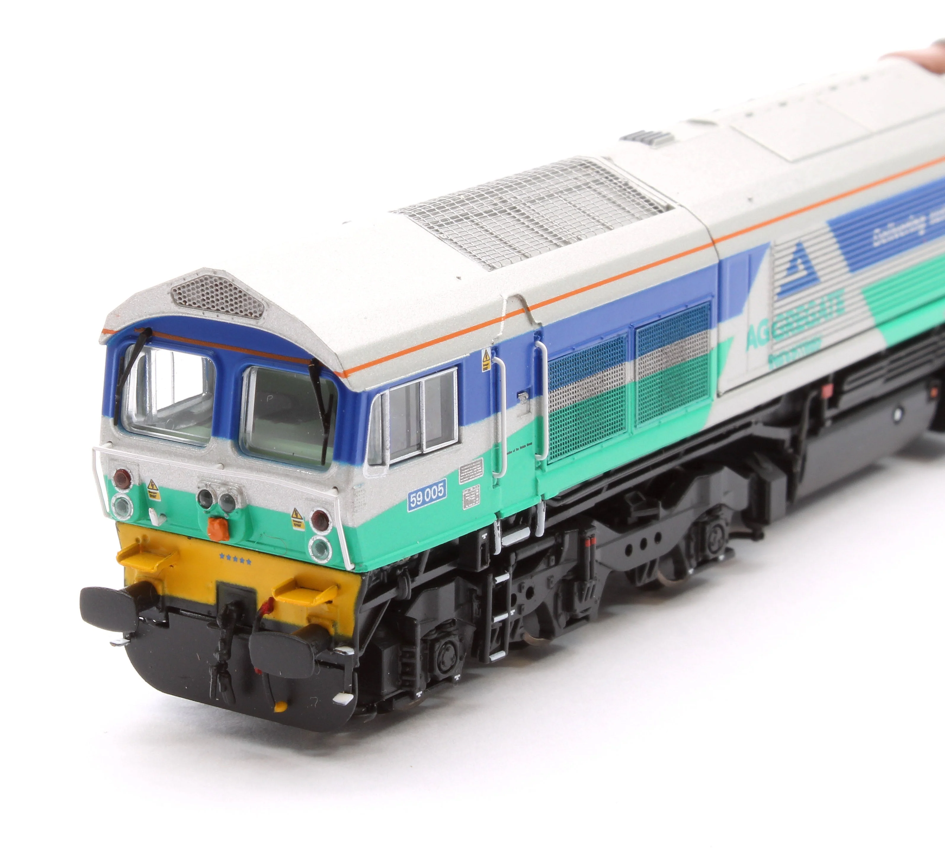 Pre-Owned RT-N59-AI-005DC Class 59 59005 Aggregate Industries Kenneth J Painter Diesel Locomotive - Image 8