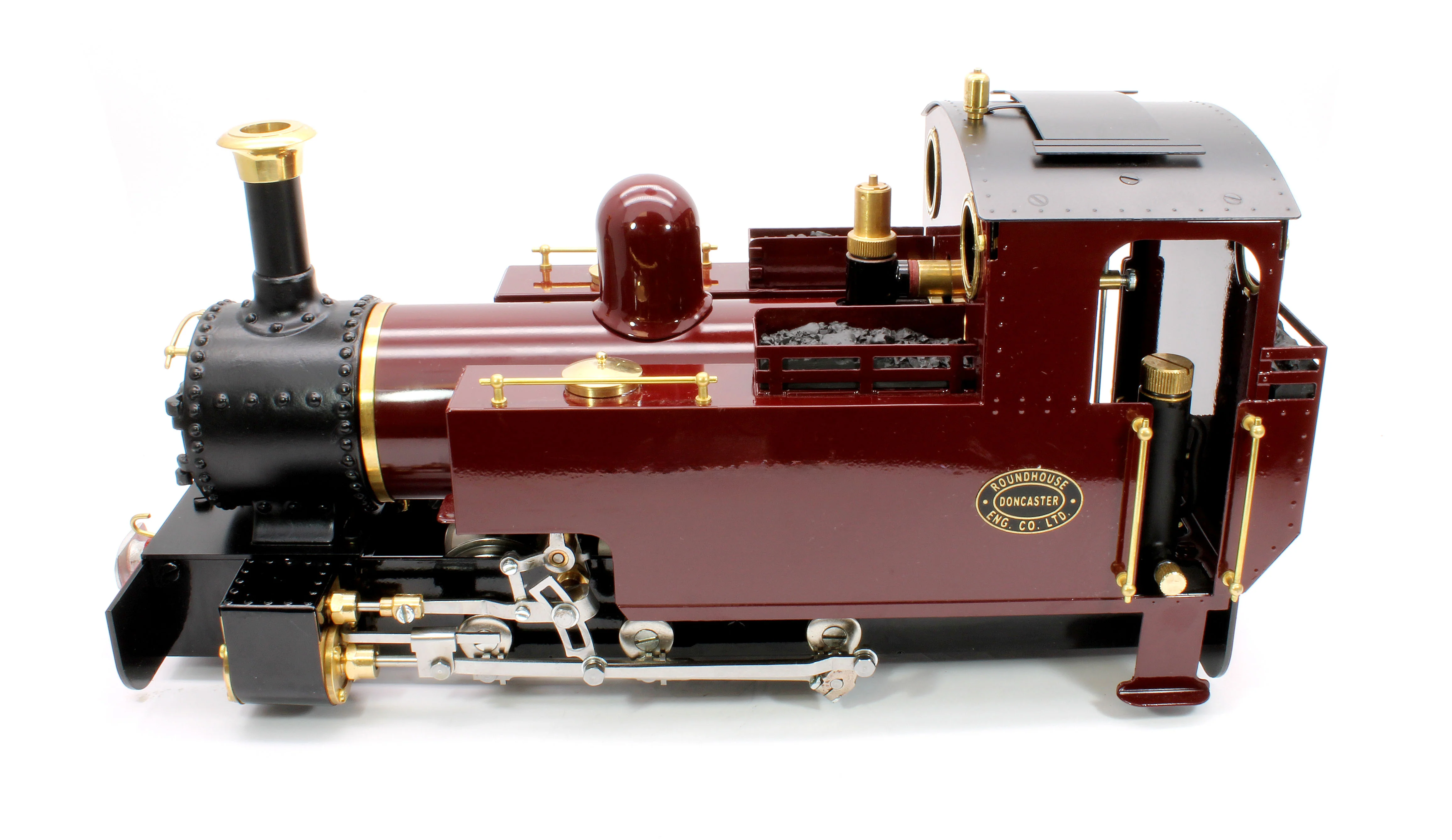 0-6-0 'Lady Anne' Fairlie Engine Maroon (Radio Control, Uninsulated Wheels) Steam Locomotive - Image 10