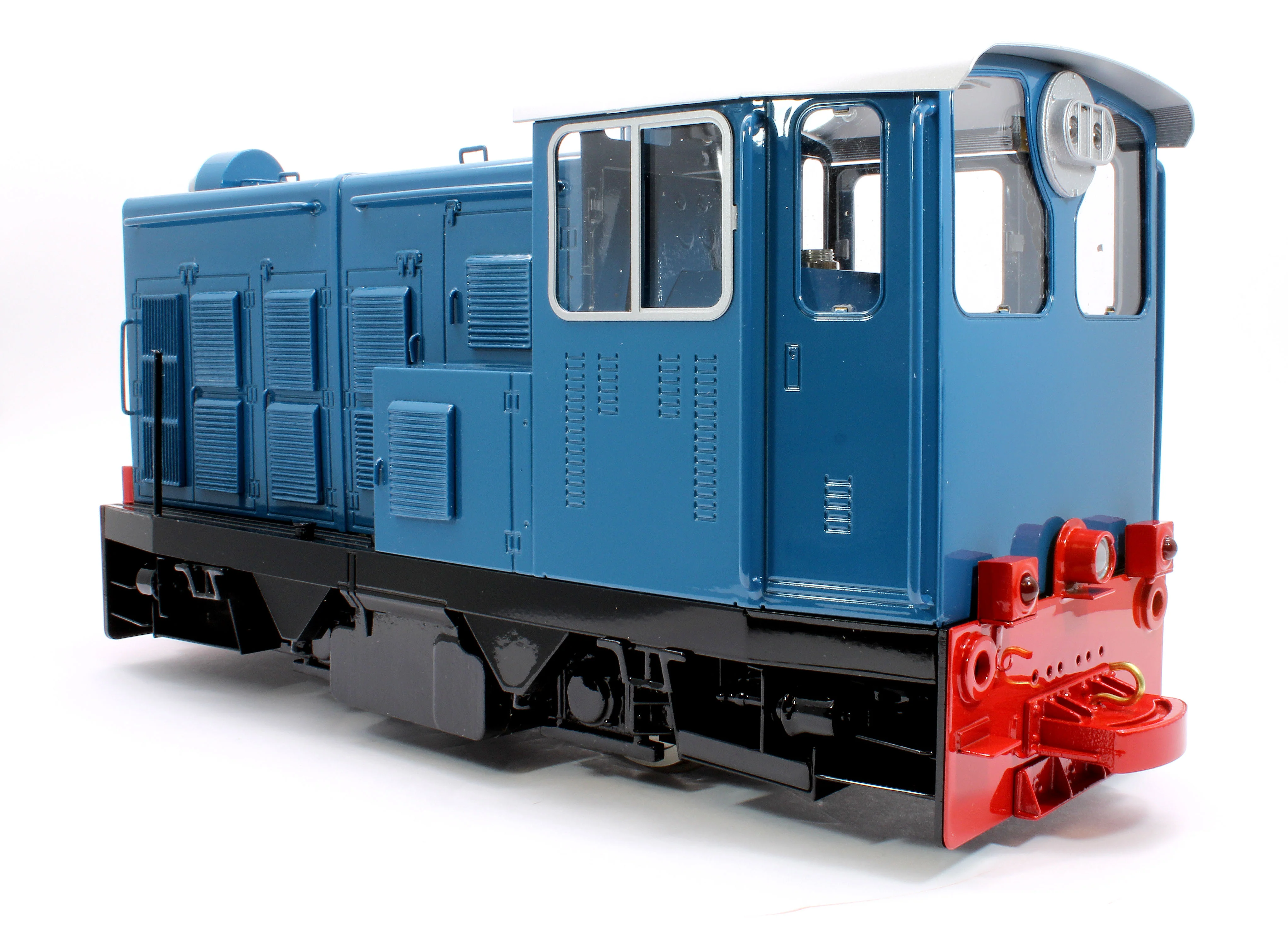 NDM-DARJBLUE-I 0-4-0 'Darjeeling NDM-6' Darjeeling Blue (Radio Control, Insulated Wheels) Diesel Locomotive - Image 3