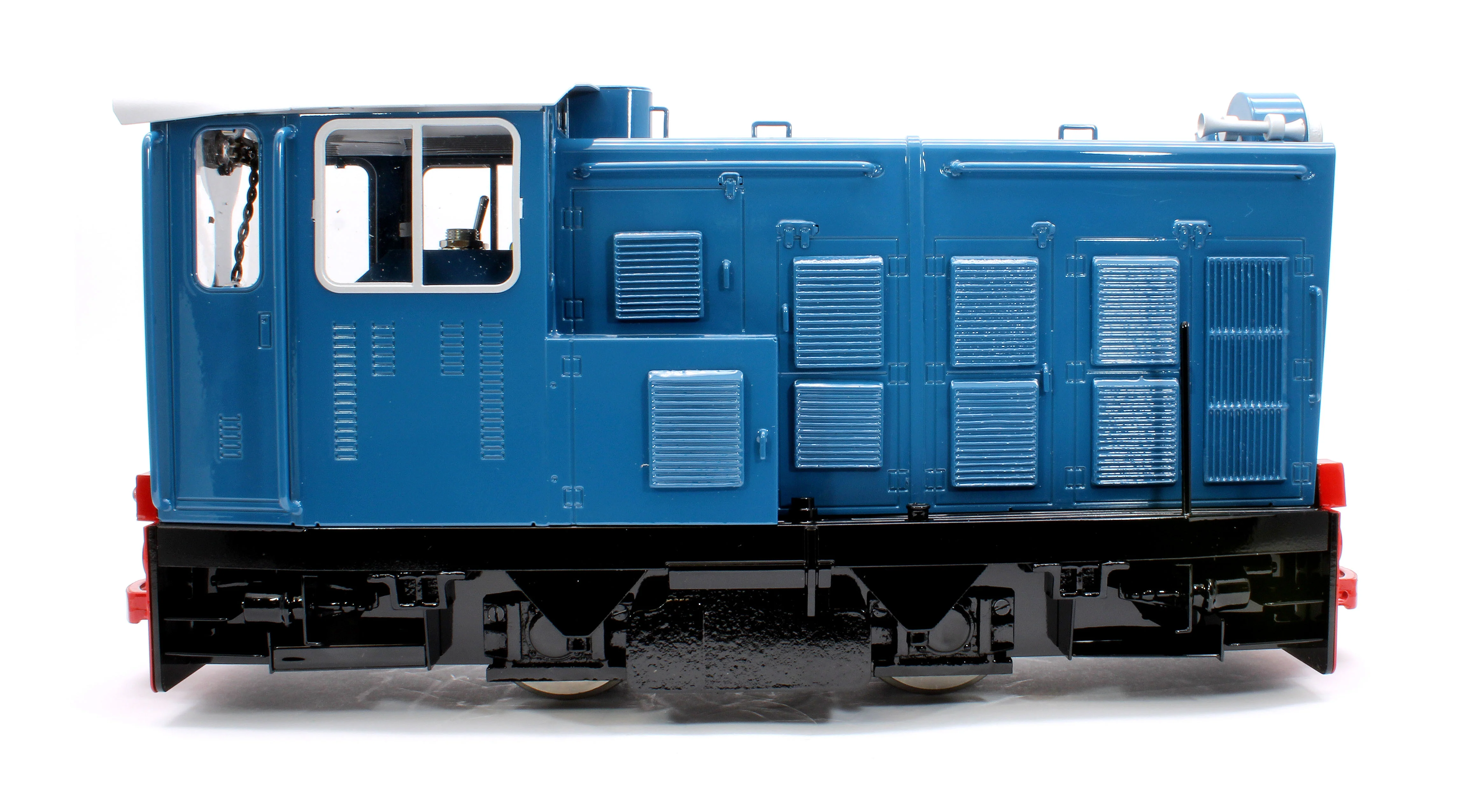 NDM-DARJBLUE-I 0-4-0 'Darjeeling NDM-6' Darjeeling Blue (Radio Control, Insulated Wheels) Diesel Locomotive - Image 5
