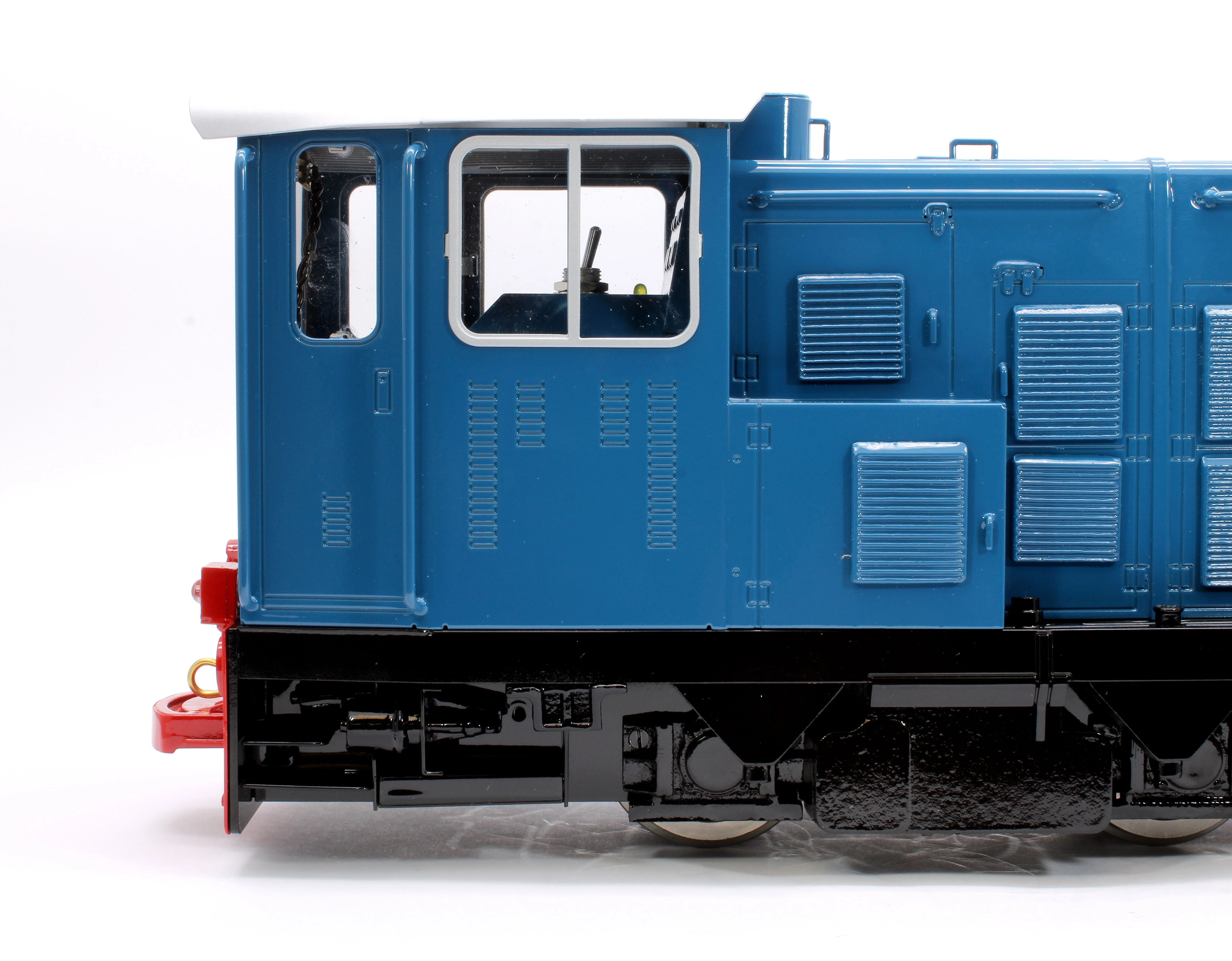 NDM-DARJBLUE-I 0-4-0 'Darjeeling NDM-6' Darjeeling Blue (Radio Control, Insulated Wheels) Diesel Locomotive - Image 6