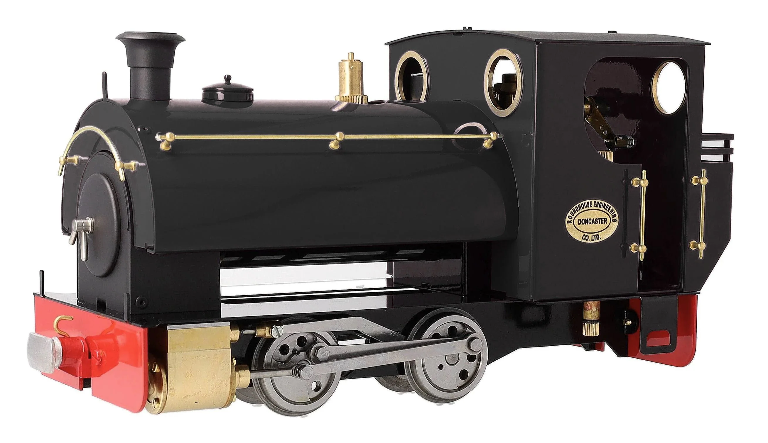 0-4-0 Saddle Tank 'Peggie' Black (Manual) Steam Locomotive