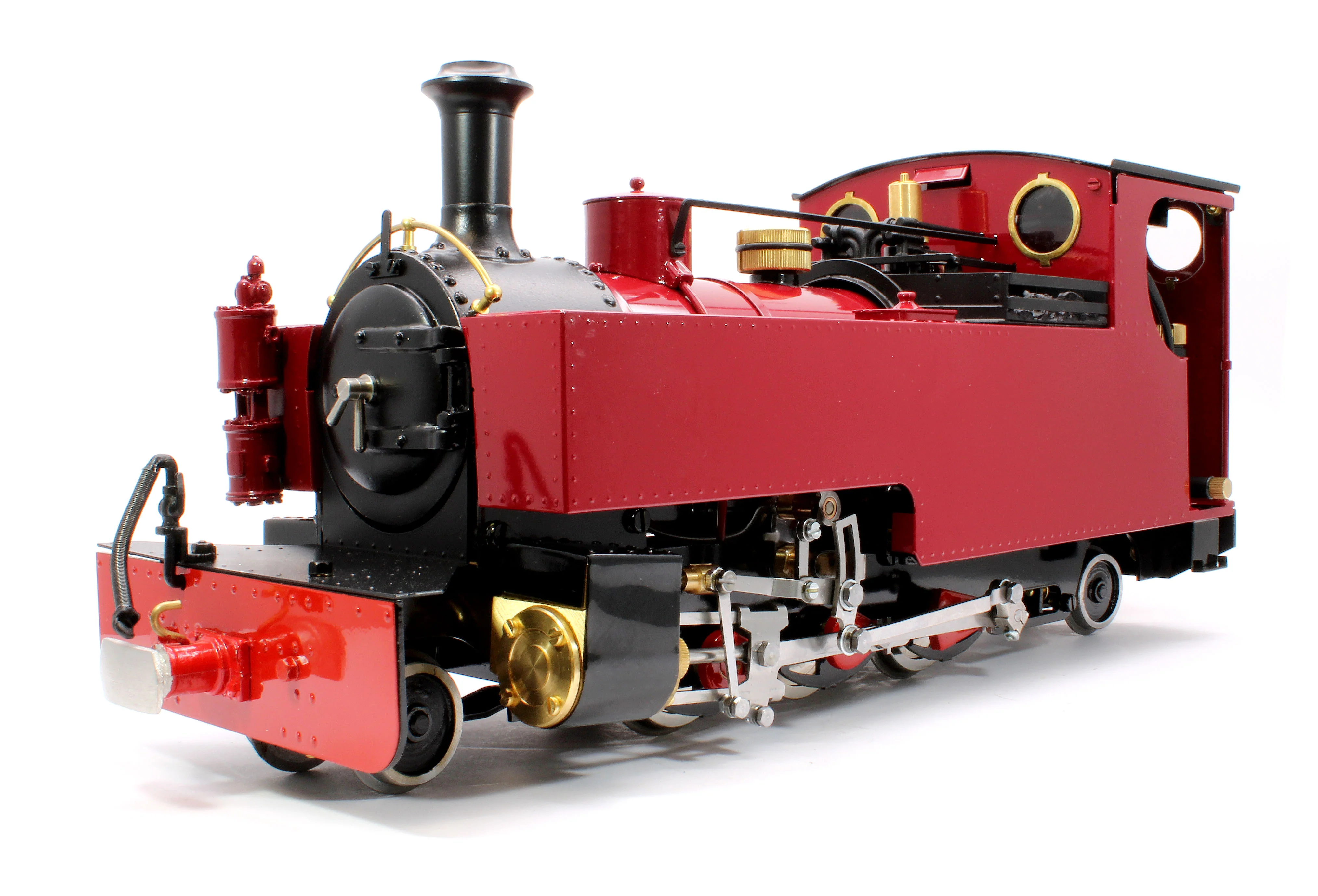 RRC-MAROON-I 2-6-2 Side Tank Engine 'Russell' Maroon (Radio Control, Insulated Wheels) Steam Locomotive