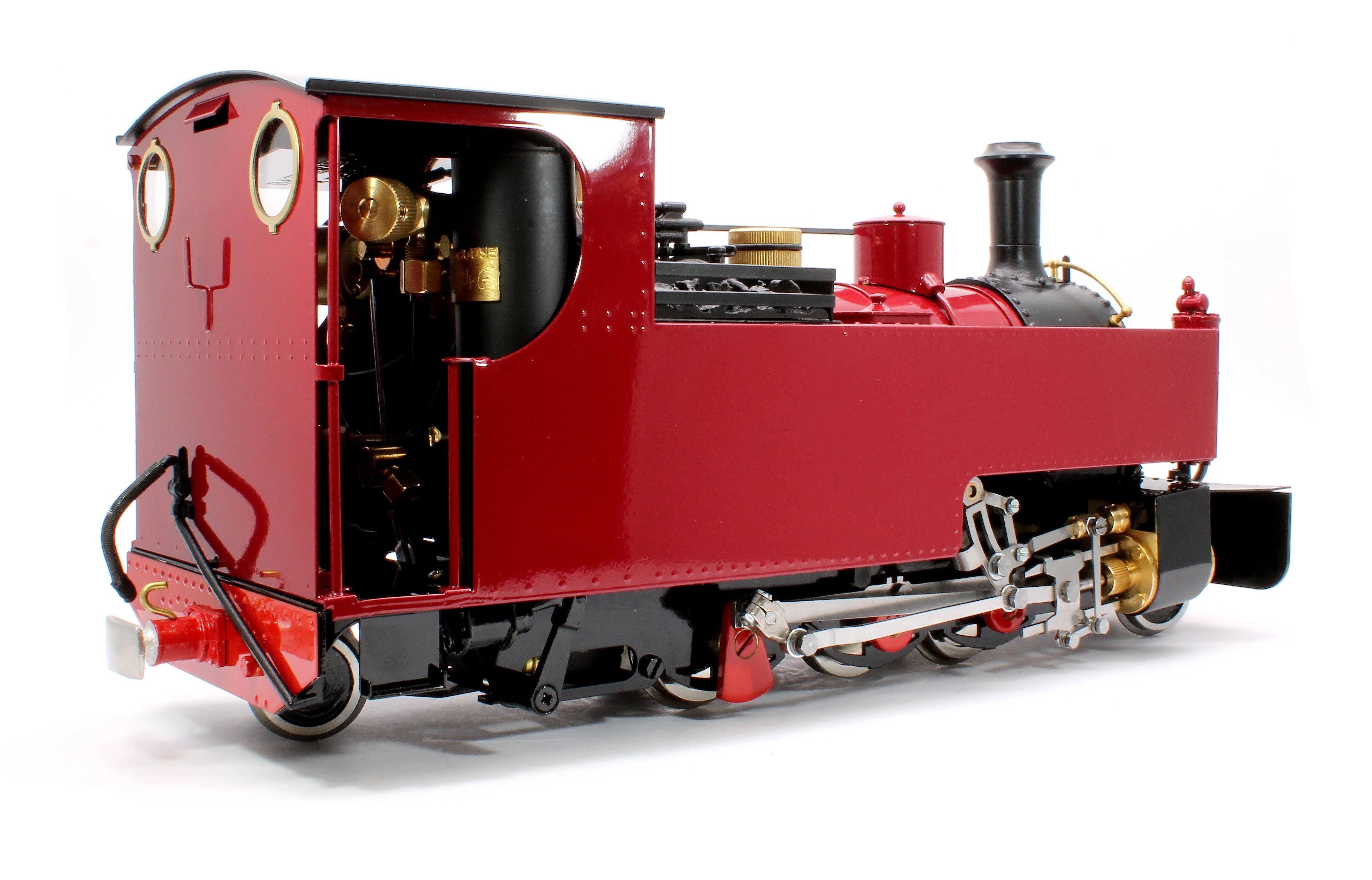 RRC-MAROON-I 2-6-2 Side Tank Engine 'Russell' Maroon (Radio Control, Insulated Wheels) Steam Locomotive - Image 4