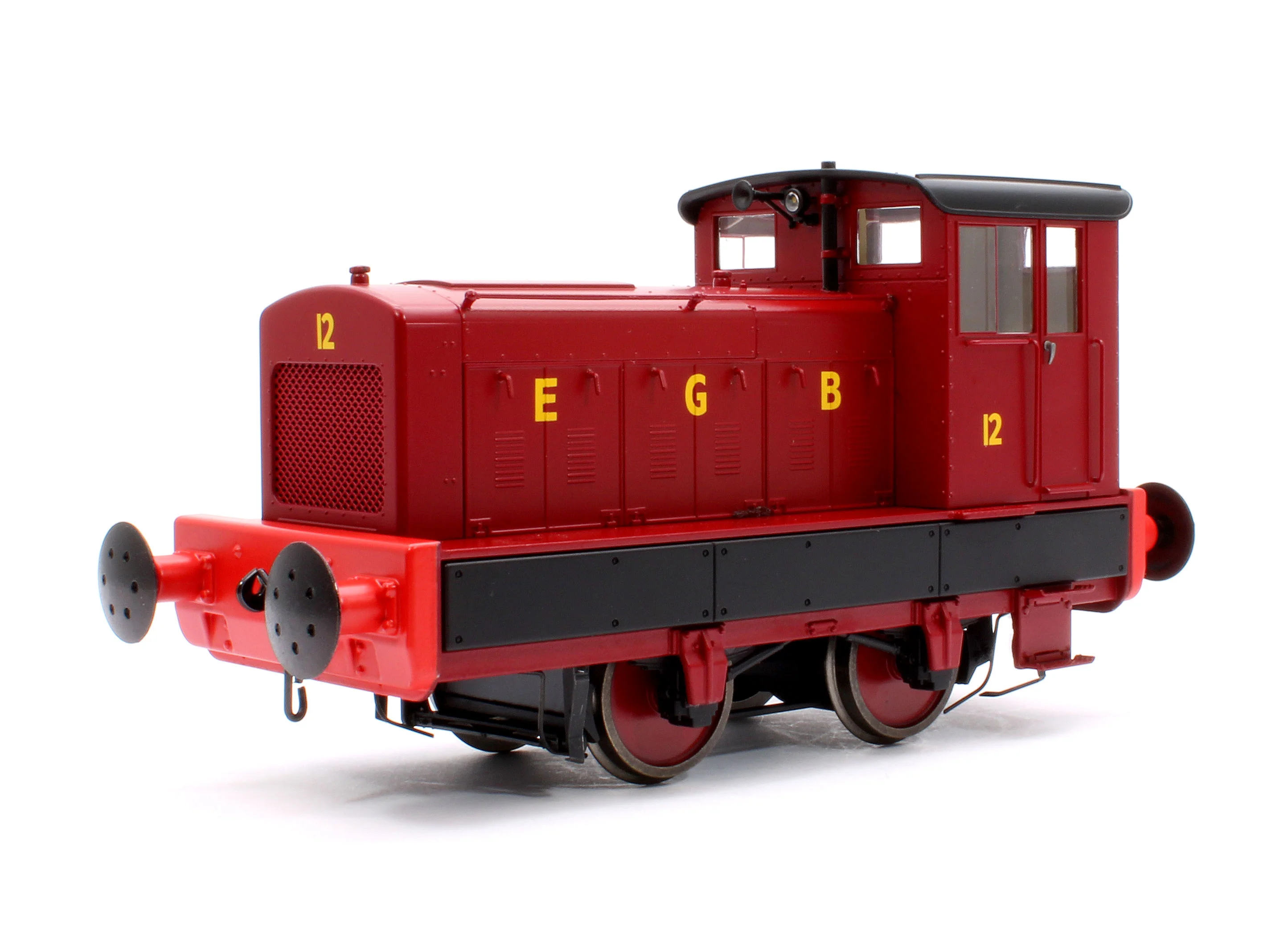 ACC2863-DCC Ruston And Hornsby 88DS 245033/1947 Eastern Gas Board Tottenham No. 12 Dark Red Diesel Shunter - DCC Sound Fitted
