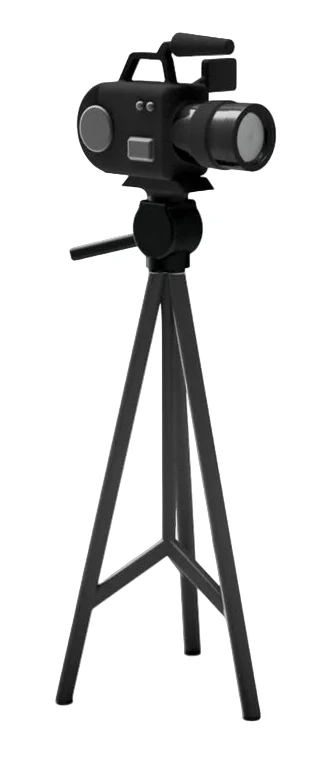 OO Gauge Video Cameras (Pack of 4) - Unpainted