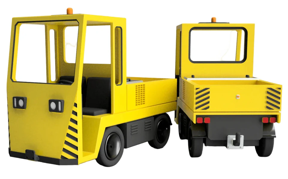 N Gauge Utility Tugs (Pack of 2) - Unpainted Model Kit