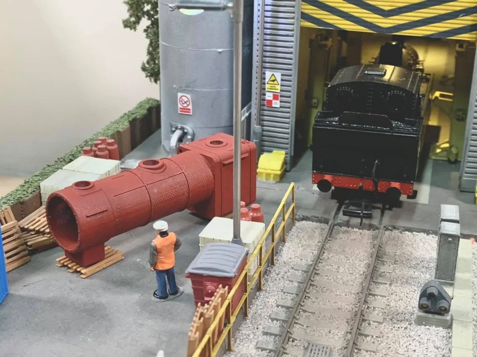 OO Gauge Steam Engine Boiler (Single Pack) - Unpainted - Image 2