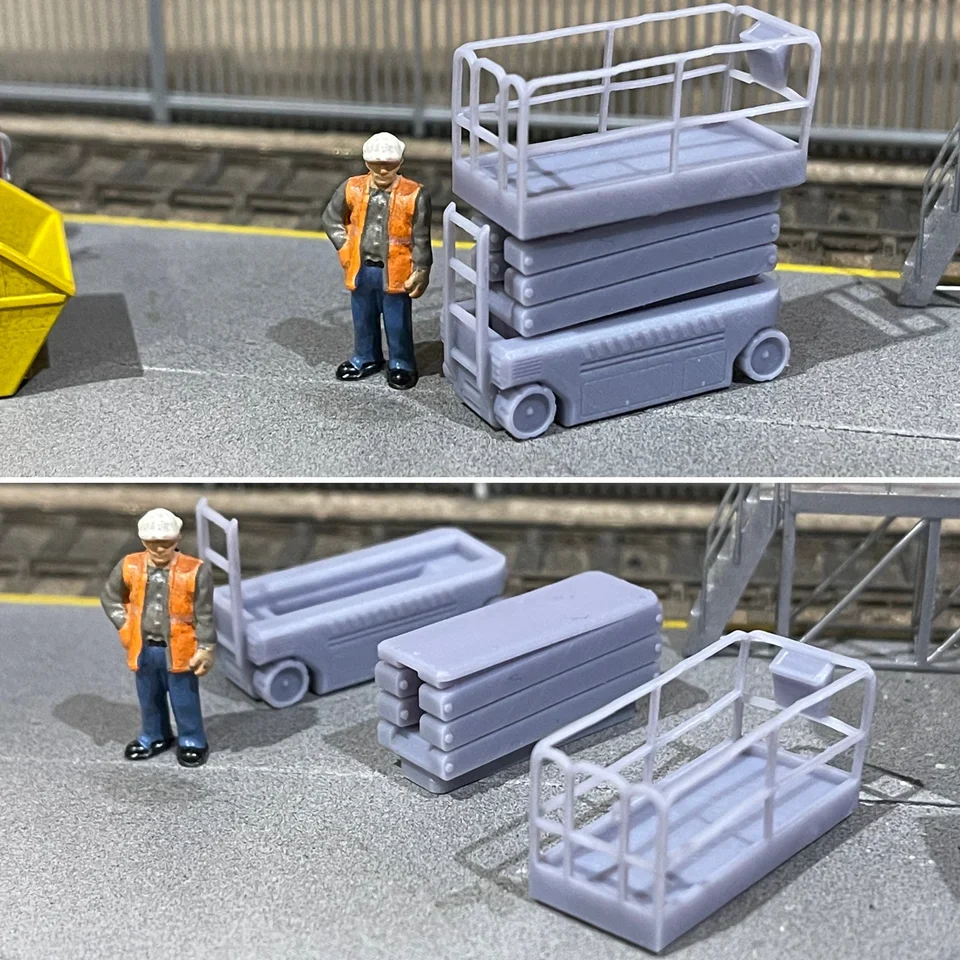 OO Gauge Scissor Lift (Single Pack) - Unpainted - Image 3