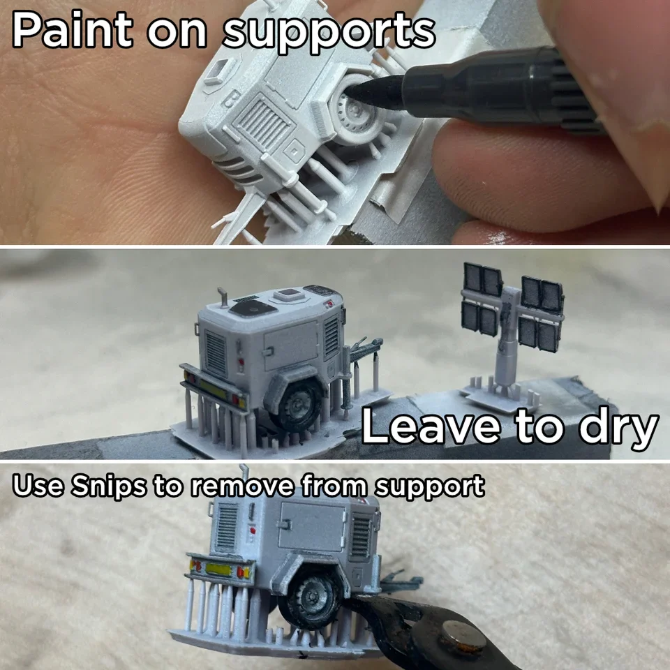 OO Gauge Lighting Tower (Single Pack) - Unpainted - Image 4
