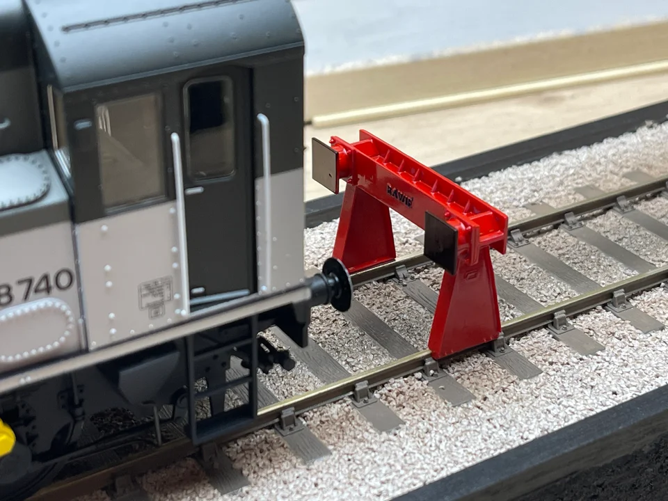 O Gauge Rawie Buffer Stop (Single Pack) - Unpainted Model Kit - Image 4