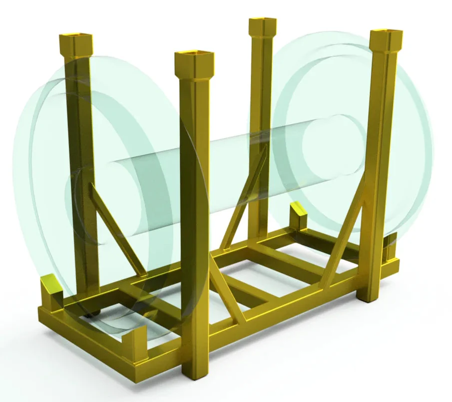 OO Gauge Axle Stands (Pack of 5) - Unpainted Model Kit