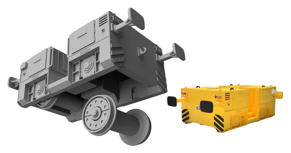 OO Gauge Battery Shunter/Tug (Single Pack) - Unpainted Model Kit - Image 4