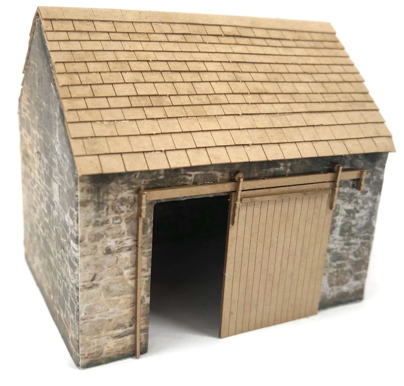 OO/HO Derelict Barn Model Kit - Image 2