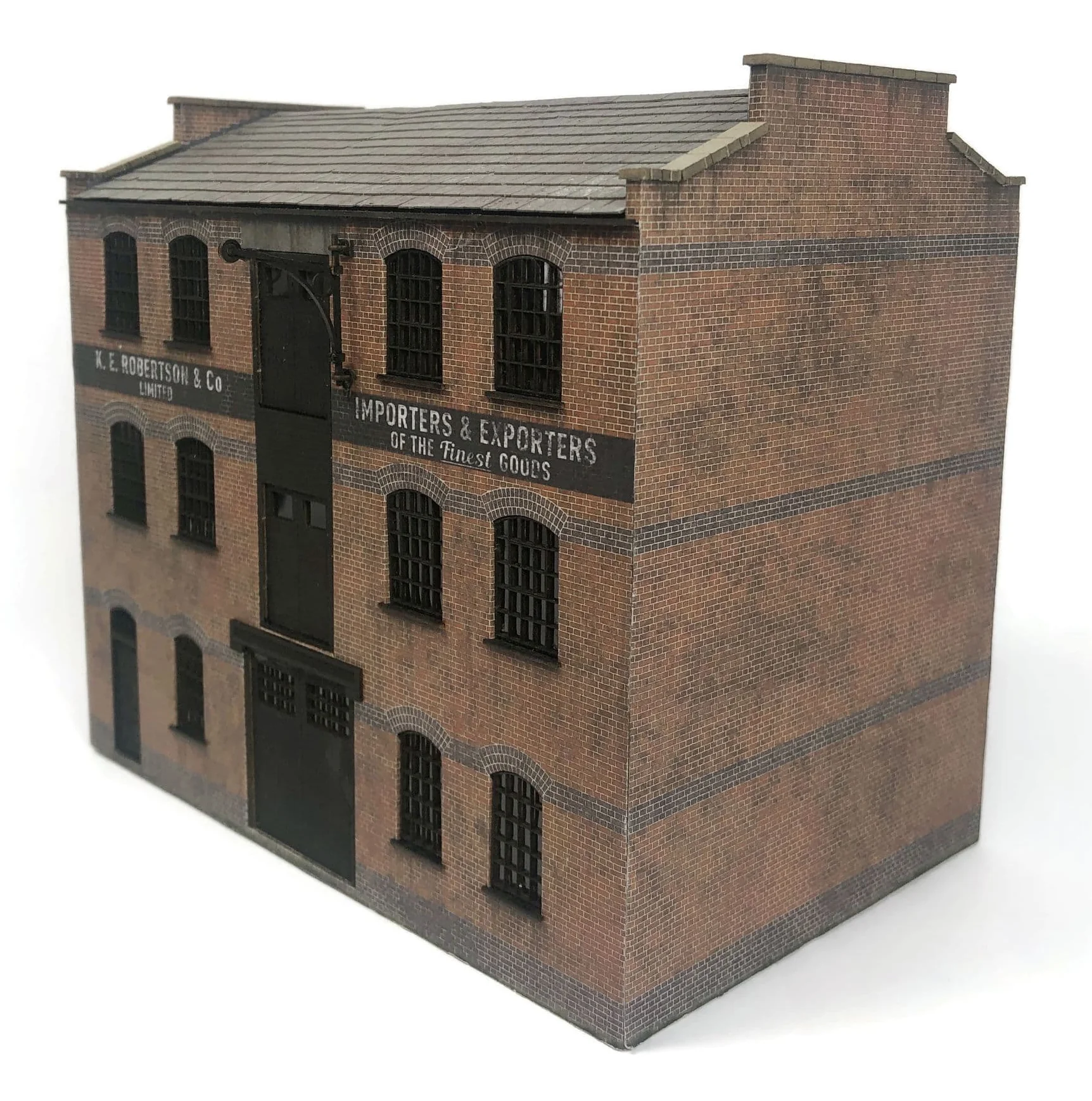OO Robertson's Bonded Warehouse Model Kit - Image 2