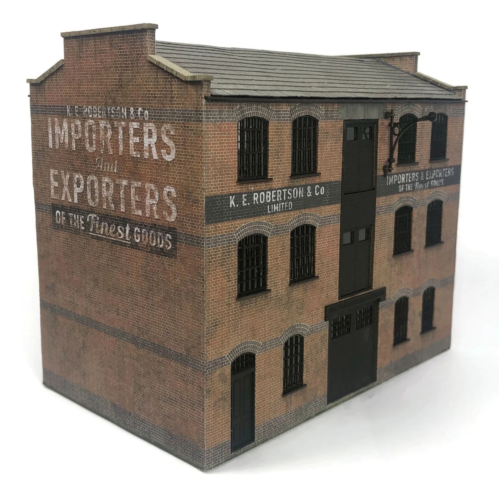 OO Robertson's Bonded Warehouse Model Kit - Image 4