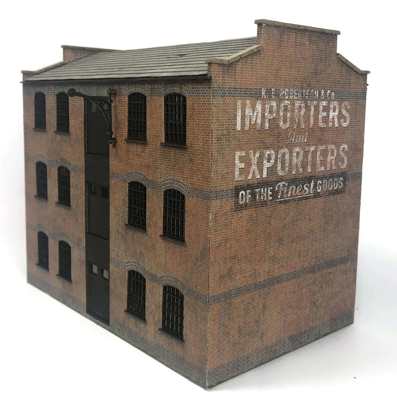 OO Robertson's Bonded Warehouse Model Kit - Image 5