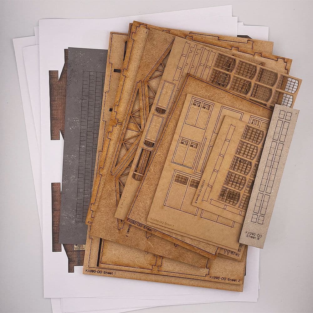 OO Robertson's Bonded Warehouse Model Kit - Image 7