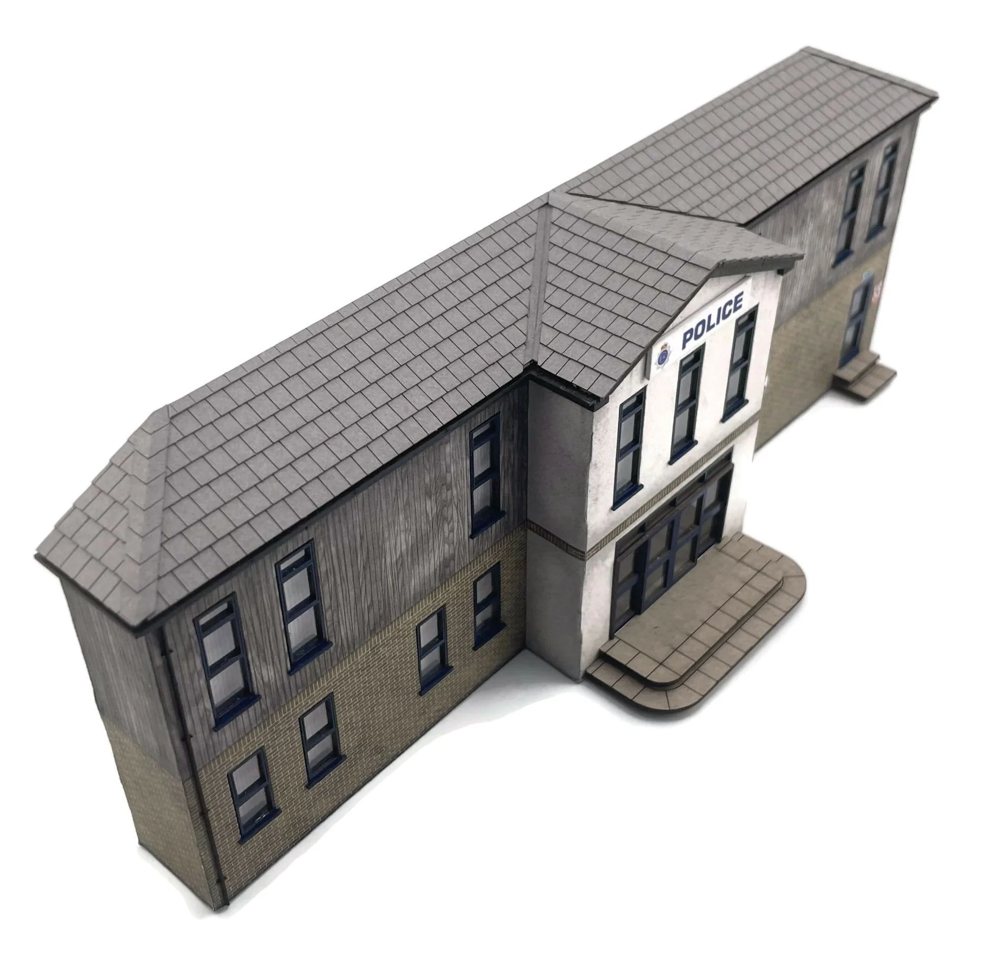 Low Relief Police Station Model Kit - Image 4