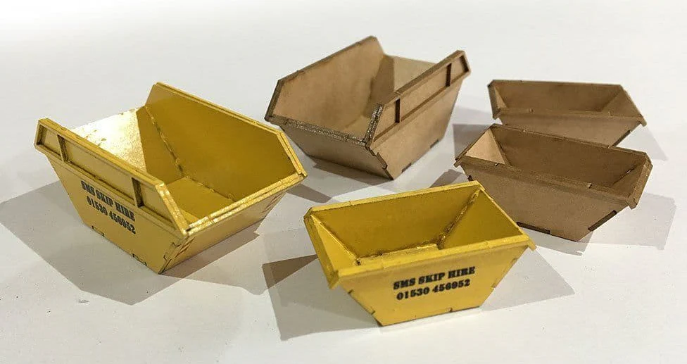 Rubbish Skips Model Kit - Image 2
