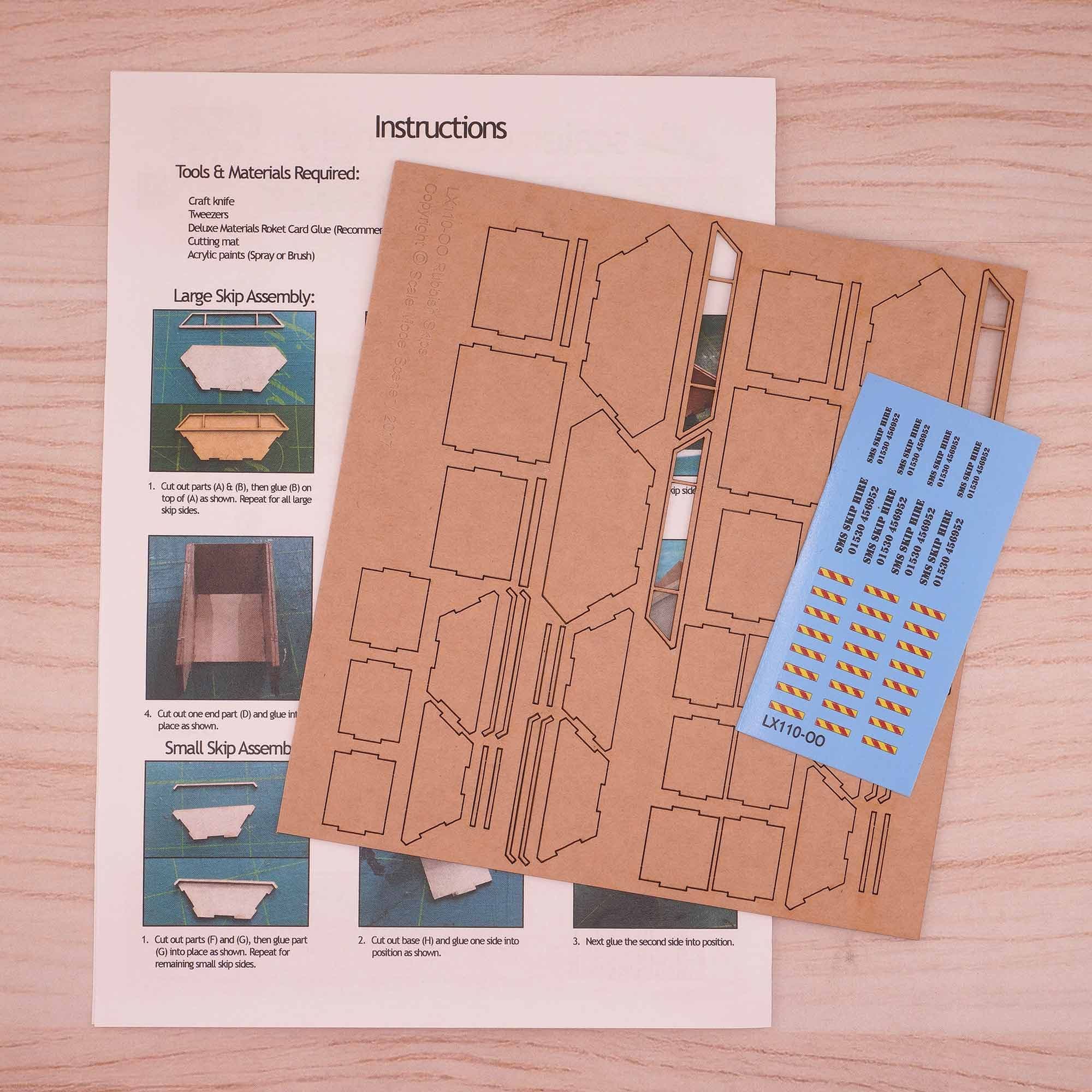 Rubbish Skips Model Kit - Image 5