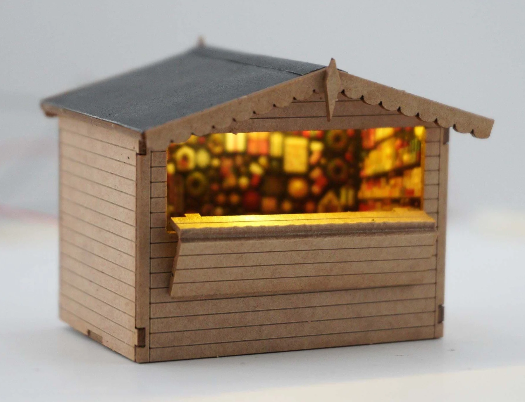 Christmas Market Stall Model Kit - Image 3