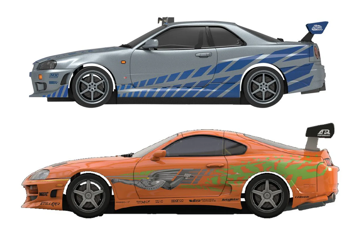 Scalextric Fast and Furious - 25 Years - Supra vs R34 - Image 2