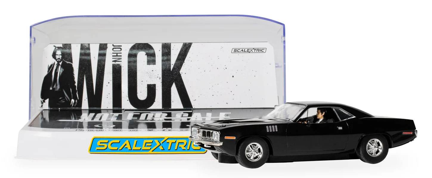 C4595 John Wick Plymouth Barracuda - John Wick Chapter 4