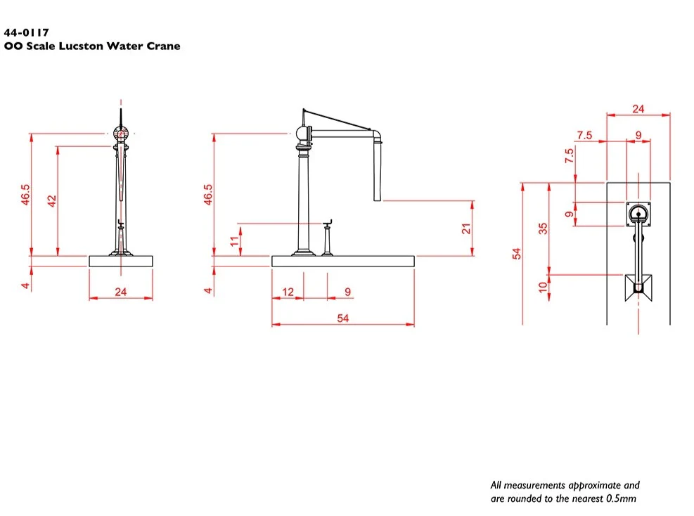 44-0117 Lucston Water Crane - Image 2