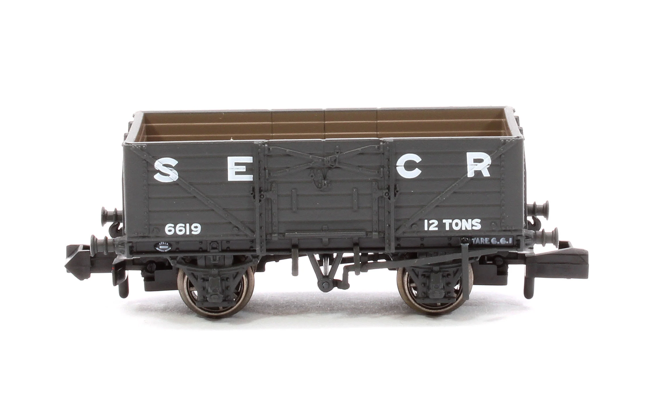 942003 SECR Wagons Pack 3 - SECR Livery 7 Planks (Dia.1355) - Image 4