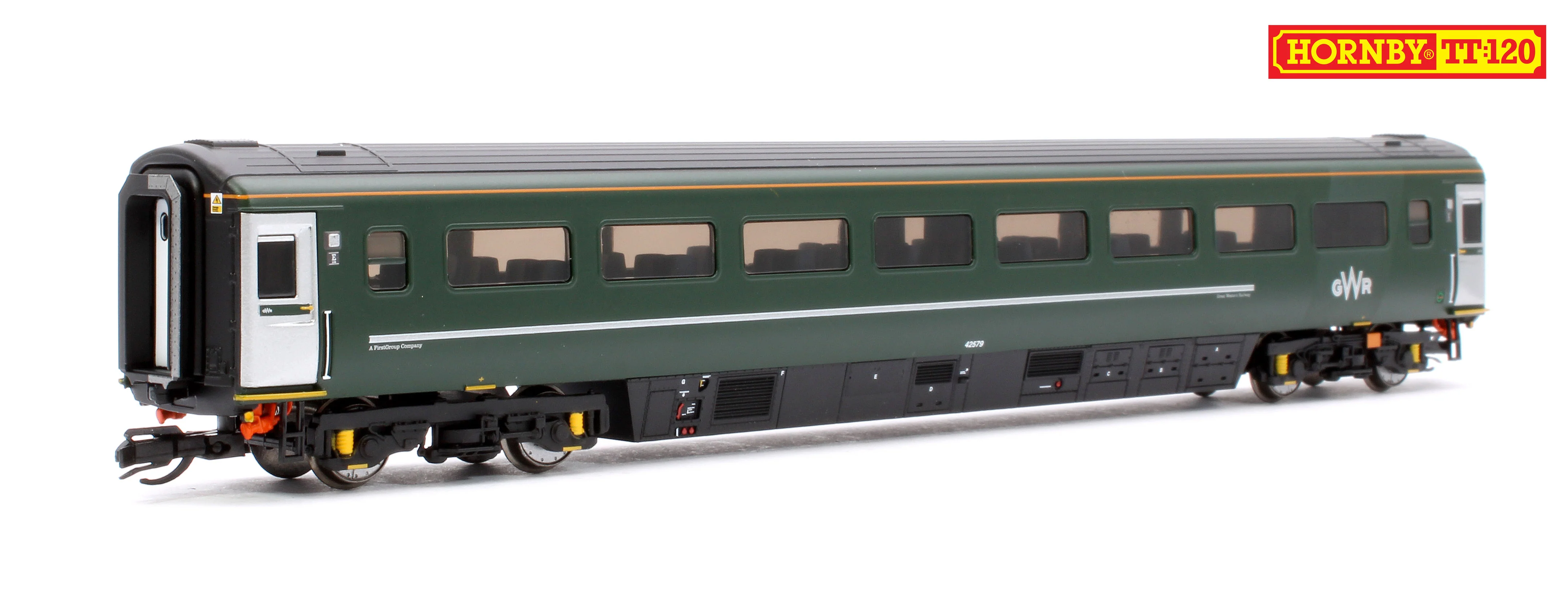 Set of 10 GWR TT:120 Class 43 HST Train Pack & Coaches - Image 13