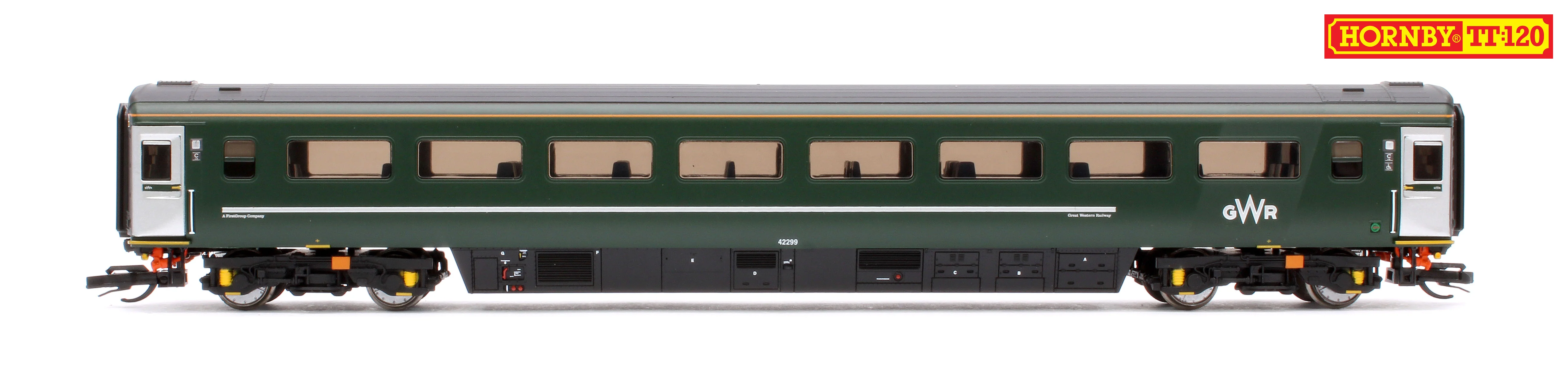 Set of 10 GWR TT:120 Class 43 HST Train Pack & Coaches - Image 8