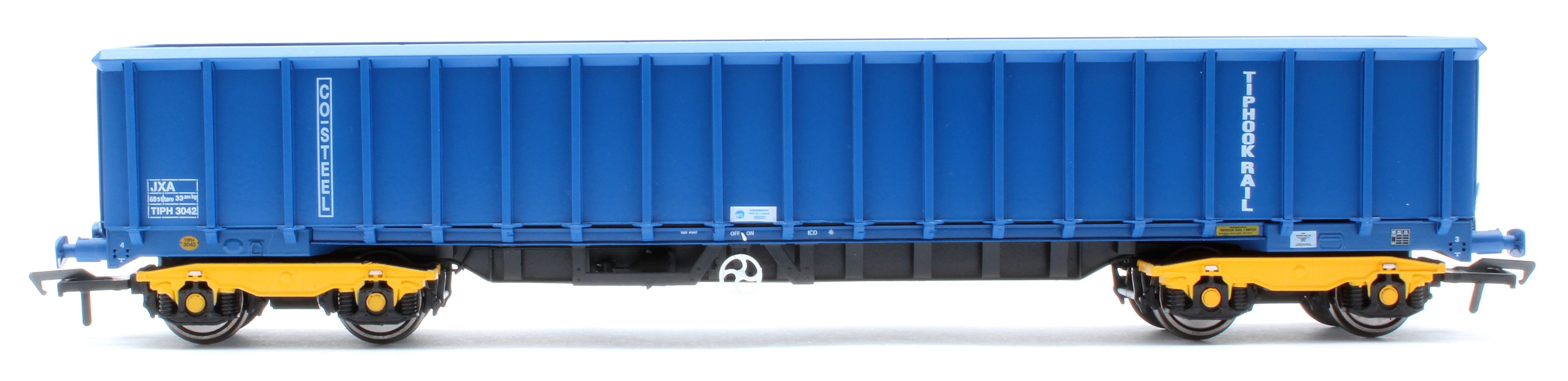 JXA01 TP(A) Set of 3 JXA Bogie Scrap Wagons TIPH Blue As Converted 1995 No.3012/3042/3051 - Image 9