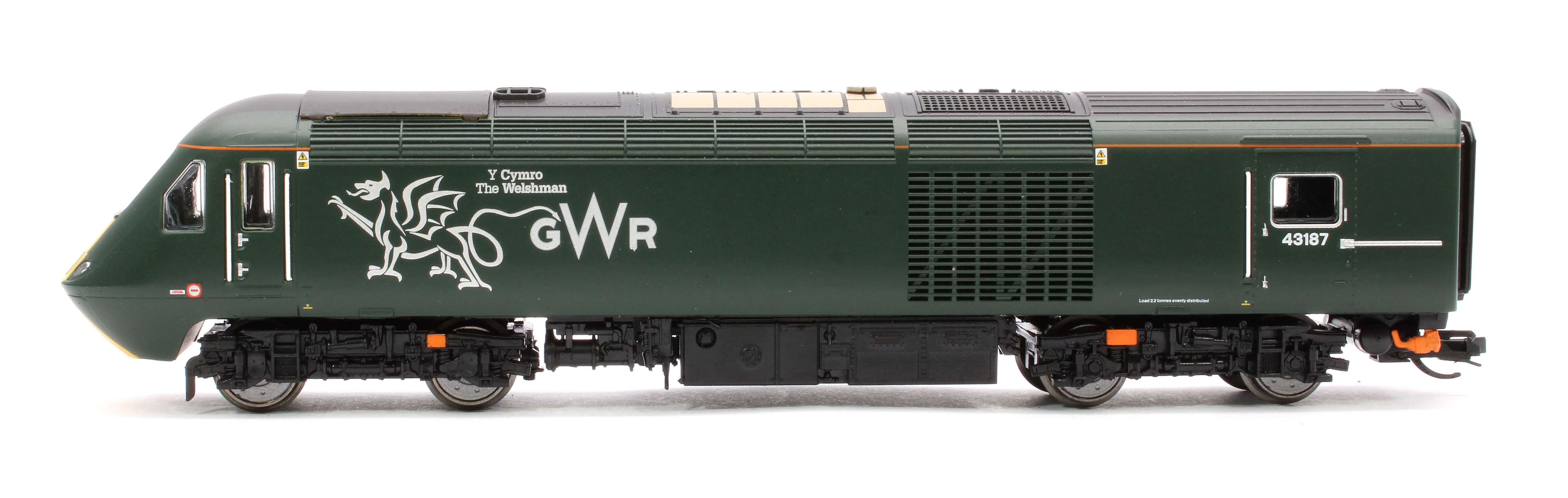 Set of 4 GWR TT:120 Class 43 HST & Mk3 Coaches - Image 4