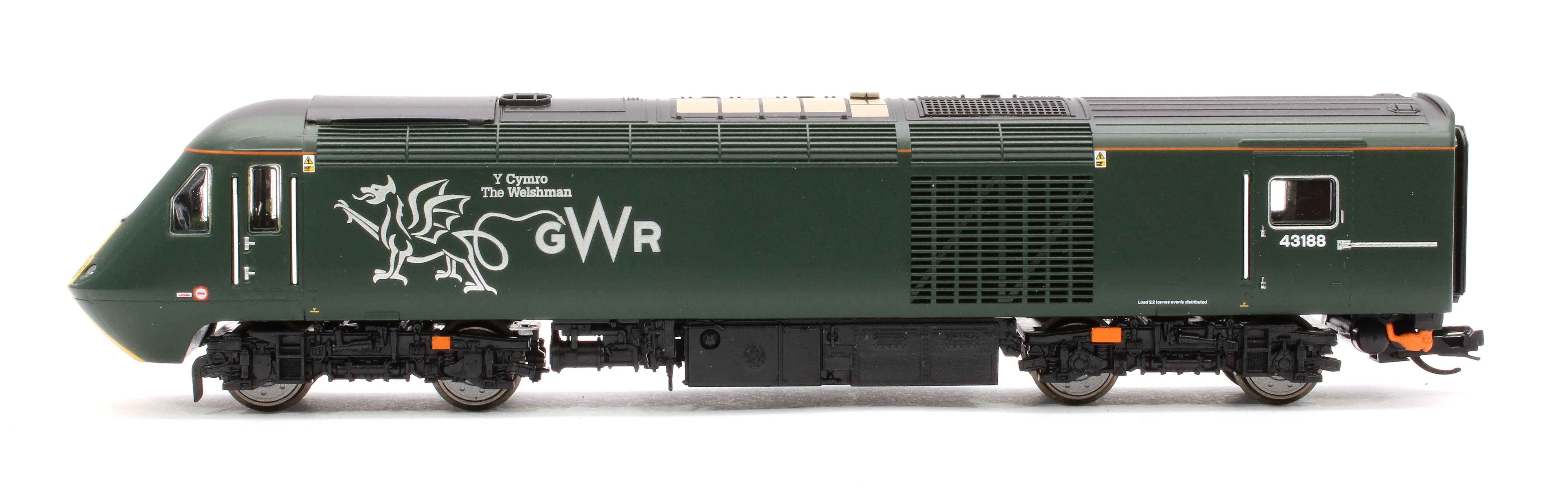 Set of 6 GWR TT:120 Class 43 HST & Mk3 Coaches - Image 3